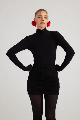 Балыкчы Яка Бюзгюлю Мини Тами Эльбисе Сиях - HOLLY LOLLY (1)