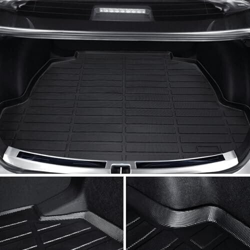 BAMACAR for Toyota Corolla 2020 2021 2022 2023 2024 Floor Mats Cargo Liner 4Pcs, for 2024 Corolla Floor Mats All Weather Rubber Accessories (Not for Hatchback) - 6