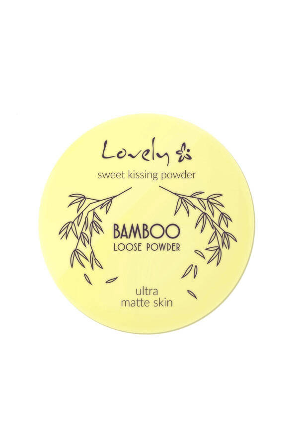 Bamboo Loose Powder Matte Finish Transparent Bamboo Powder - 4