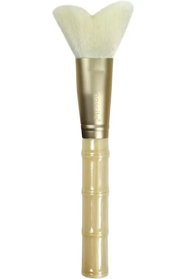 Bamboo Triangular Angled Powder Brush - 1
