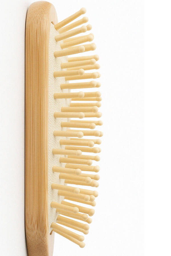 Bambu Dişli Şaç Fırçası - 5