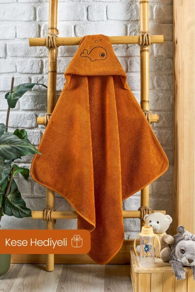 Bambuk Baliq Naqshli Chaqaloq Sochiq, Kundak Va Yuvish Choyshab To'plami - EIFIN