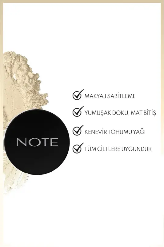 Banana Setting Powder Matte Finish Makeup Setting Powder-Banana - 2