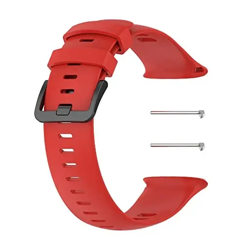 Band Compatible with Polar Vantage V2, Soft Adjustable Silicone Replacement Wrist Band for Polar Vantage V2 Smart Watch - 1