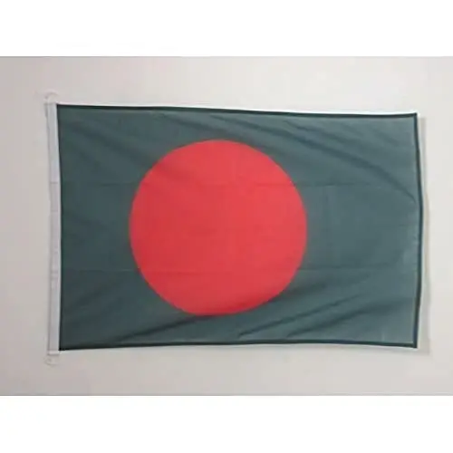 Bangladesh NAUTICAL Flag 18'' x 12'' - Bangladeshi flags 30 x 45 cm. - Banner 12x18 in for boat - AZ FLAG - AZ FLAG