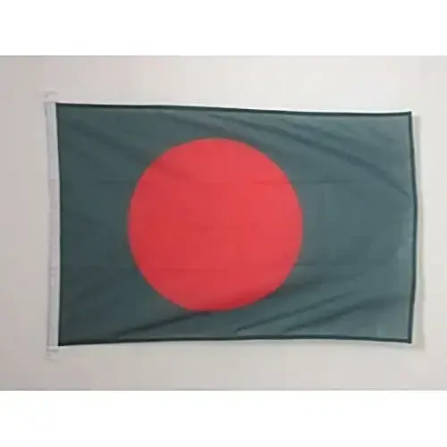 Bangladesh NAUTICAL Flag 18'' x 12'' - Bangladeshi flags 30 x 45 cm. - Banner 12x18 in for boat - AZ FLAG 