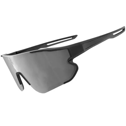 BangLong TR90 Sports Sunglasses for Men Women Baseball Running Cycling | UV400 Protection, Flexible TR90 Frame, Adjustable Non-slip Rubber Nose Pads, Lightweight Sun Glasses for Outdoor Sports - BANGLONG