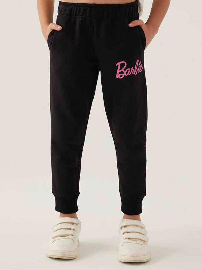 Barbie Girls' Jogger Pants 9-14 Years Black - 4