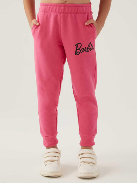 Barbie Girls' Sweatpants 3-7 Years Old Light Fuchsia - 4