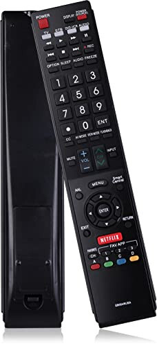 Barcha Sharp brendi televizorlari, Smart TV, Aquos TV uchun yangi universal televizor masofadan boshqarish pulti - Uyibii
