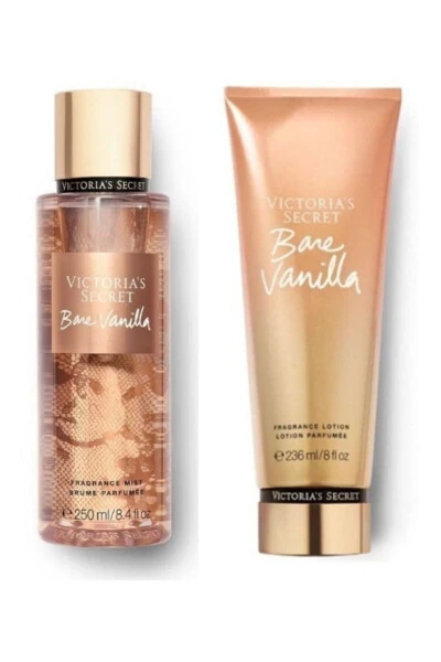 Bare Vanilla New Collection Body Spray and Body Lotion 2 Piece Set - Victoria's Secret