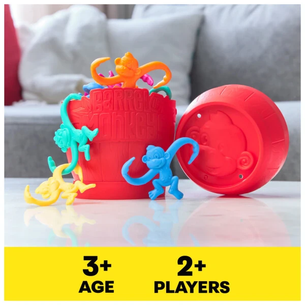 Barrel of Monkeys, Retro Family Game for Ages 3+ - SPIN MASTER GAMES (1)