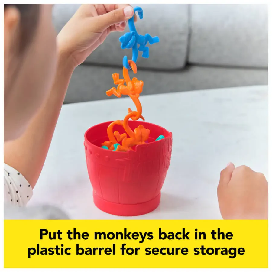 Barrel of Monkeys, Retro Family Game for Ages 3+ - 5