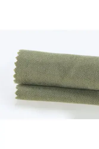 Бархатистая текстура экстрафор плиссе цвета морской волны Высококачественная портьера одностворчатая - цвет морской волны - DEMOR HOME (1)