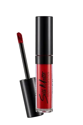 Бархатистая Жидкая Матовая Помада - Silk Matte Liquid Lipstick - 014 CARNATION RED - 8690604505418-014 CARNATION RED - FLORMAR (1)