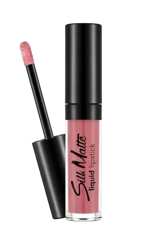 Бархатистый жидкий матовый губной помады - Silk Matte Liquid Lipstick - 004 Daısy - 8690604397334-004 DAISY - FLORMAR (1)