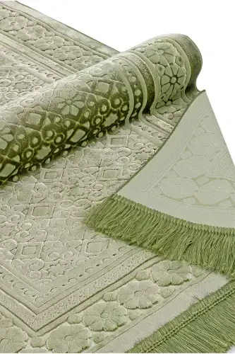 Бархатный ковер Pearl Velvet Pearl - Зеленый - 7