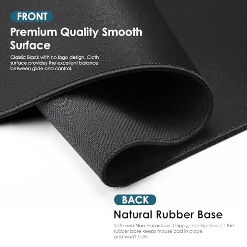 Dizzy Balloon Large Extended Mouse Pad with Durable Stitched Edges, 27.56