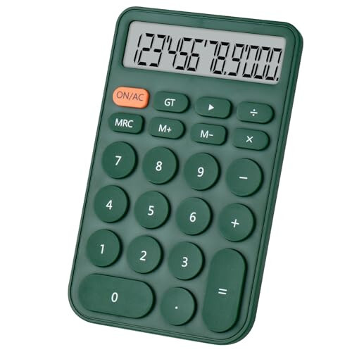 Basic 4 Function Calculator for Students and Office: Small, Portable, and Easy-to-use - Suitable for School and Office Essentials - 1