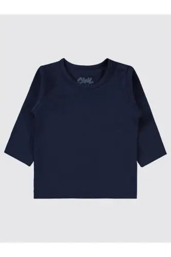 Basic 6-18 Ay Sweatshirt - Lacivert 6-9 Ay-Lacivert - CIVIL BABY (1)