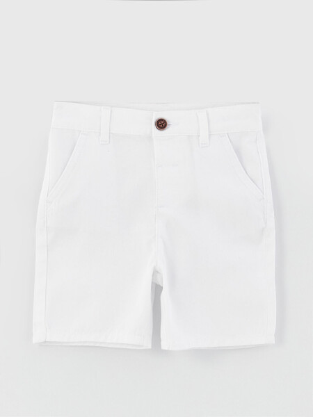 Basic Baby Boy Gabardine Shorts - 3
