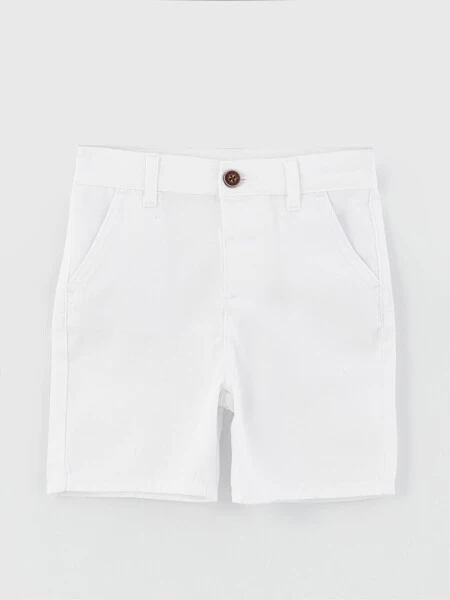 Basic Baby Boy Gabardine Shorts - 5