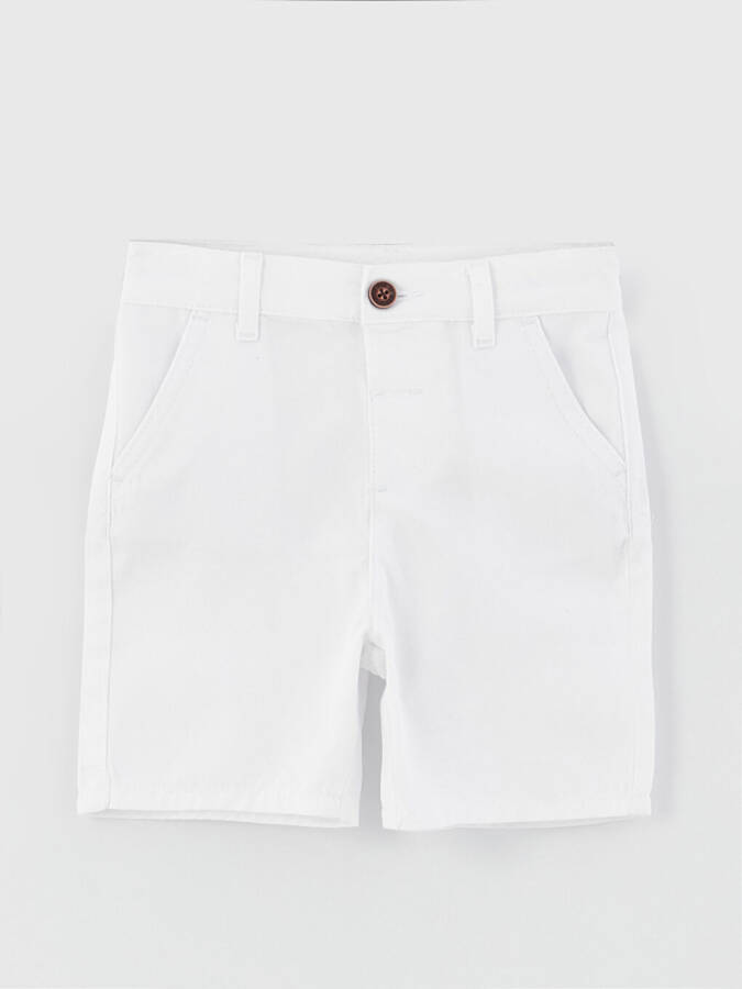 Basic Baby Boy Gabardine Shorts - 5