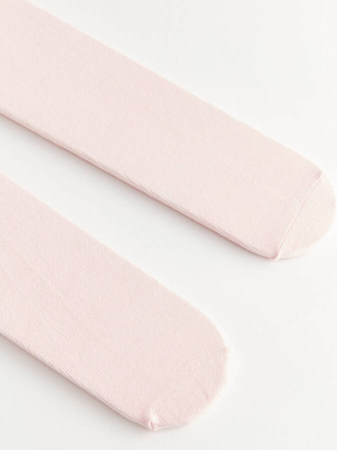 Basic Baby Girl Tights 2 Pack - 2