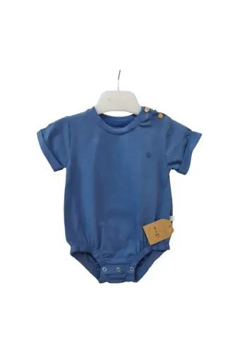 Basıc Bebek Body Zıbın - İndigo - 1
