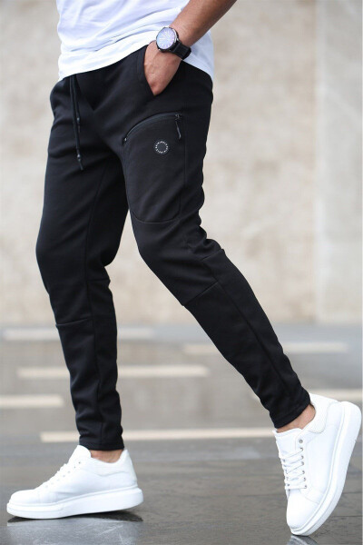 Basic Black Sweatpants 4207 - 3