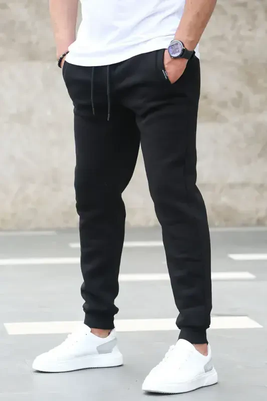 Basic Black Tracksuit 4210-Black - 2