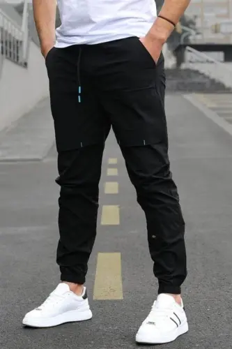 Basic Black Tracksuit 5412 - Black - 3