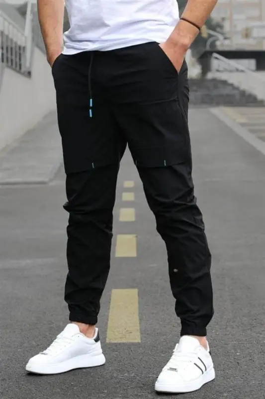 Basic Black Tracksuit 5412 - Black - 3