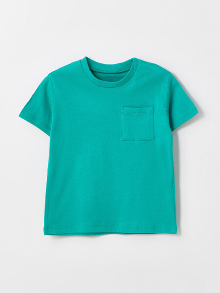 Basic Crew Neck Baby Boy T-Shirt - 4