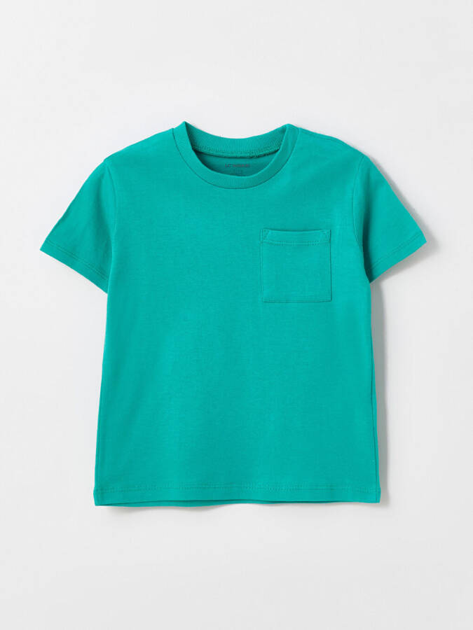 Basic Crew Neck Baby Boy T-Shirt - 1