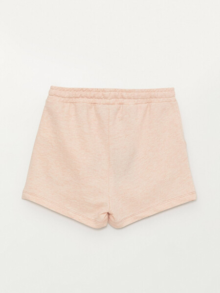 Basic Elastic Waist Girl Shorts - 4