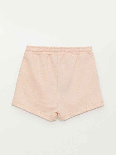 Basic Elastic Waist Girl Shorts - 2