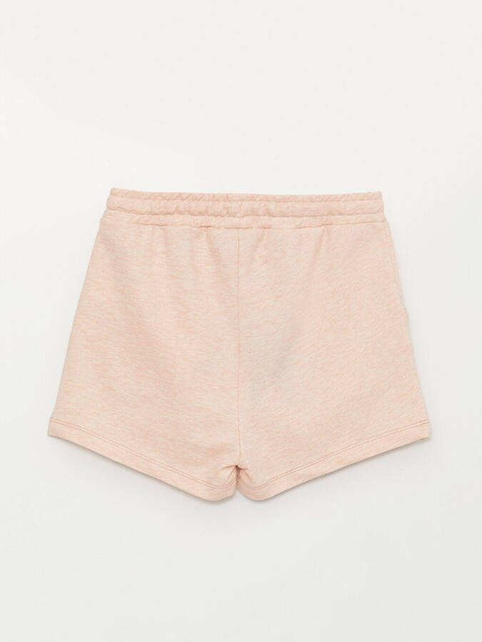 Basic Elastic Waist Girl Shorts - 2