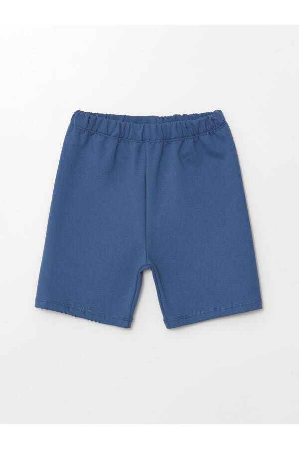 Basic Elastic Waistband Baby Boy Shorts - 1