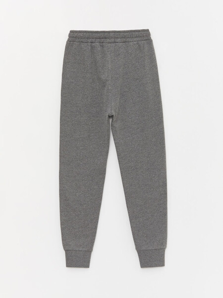 Basic Elastic Waistband Boys Jogger Sweatpants - 2