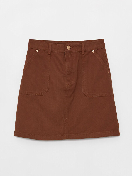 Basic Gabardine Girl's Skirt - 1