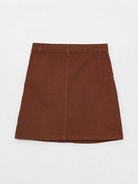 Basic Gabardine Girl's Skirt - 2