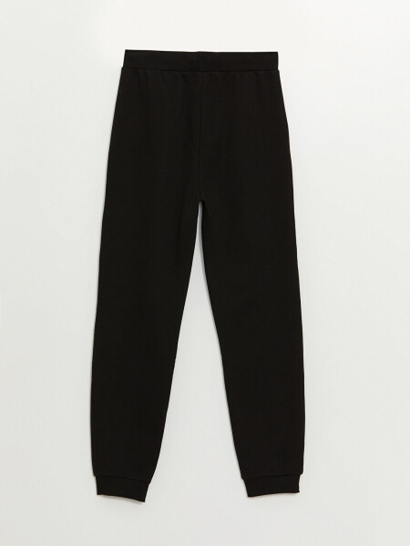 Basic Girls' Jogger Sweatpants with Elastic Waistband - 15