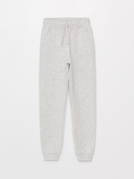 Basic Girls Jogger Sweatpants with Elastic Waistband - 13