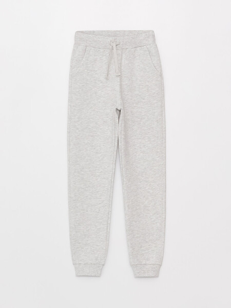 Basic Girls Jogger Sweatpants with Elastic Waistband - 16