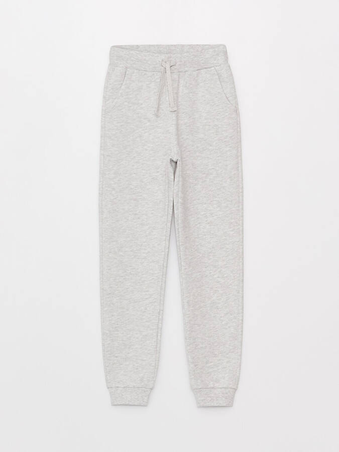 Basic Girls Jogger Sweatpants with Elastic Waistband - 16