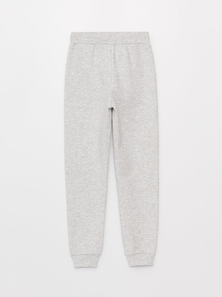 Basic Girls Jogger Sweatpants with Elastic Waistband - 17