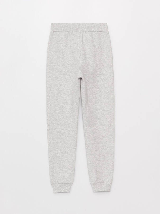 Basic Girls Jogger Sweatpants with Elastic Waistband - 17