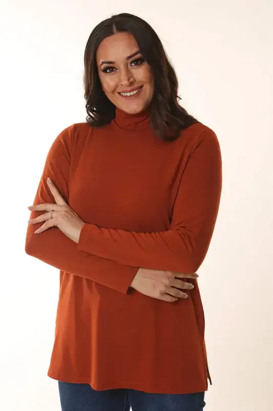 Basic Half Fisherman Tile Blouse - 2