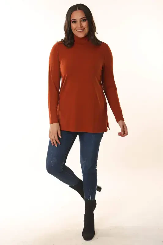 Basic Half Fisherman Tile Blouse - 4